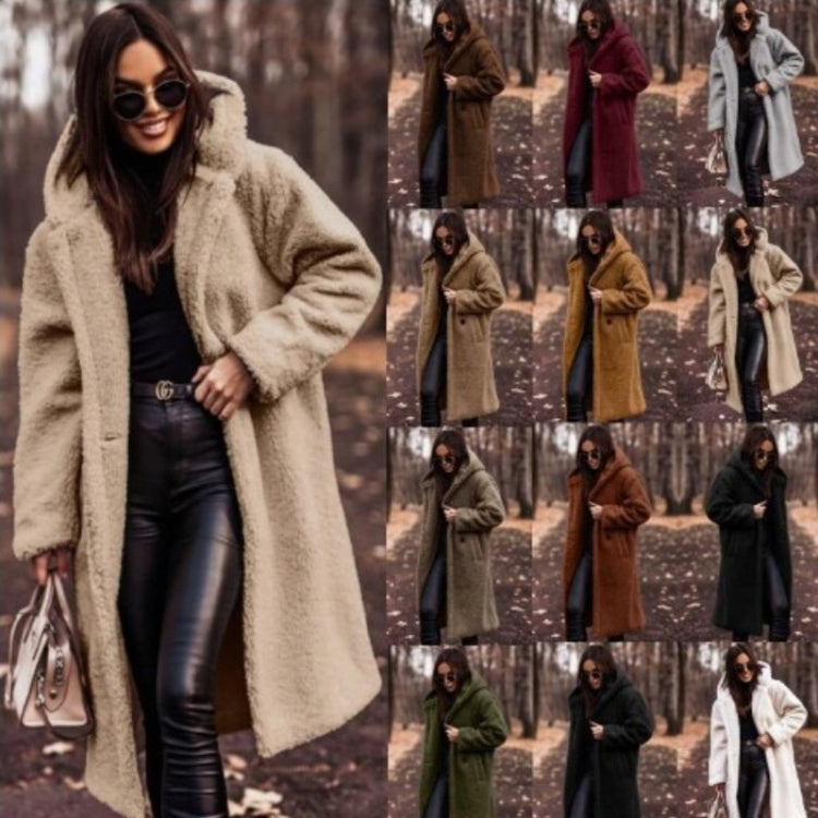 Teddy Fleece Long Coat