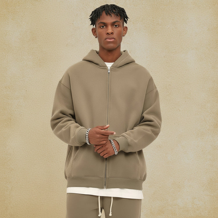 Loose Fashion Hooded Unisex Sweater