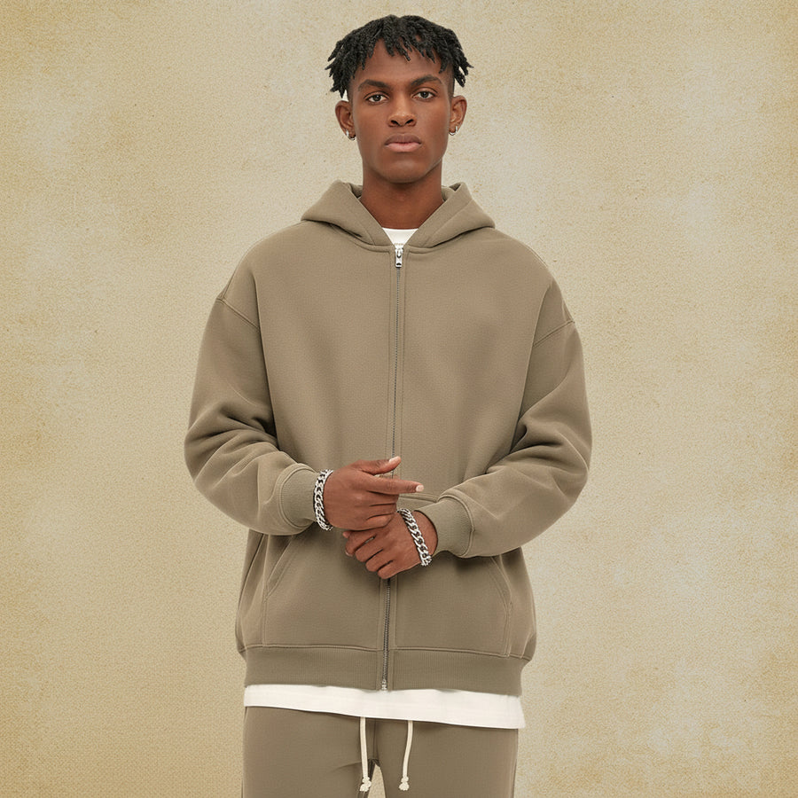 Loose Fashion Hooded Unisex Sweater